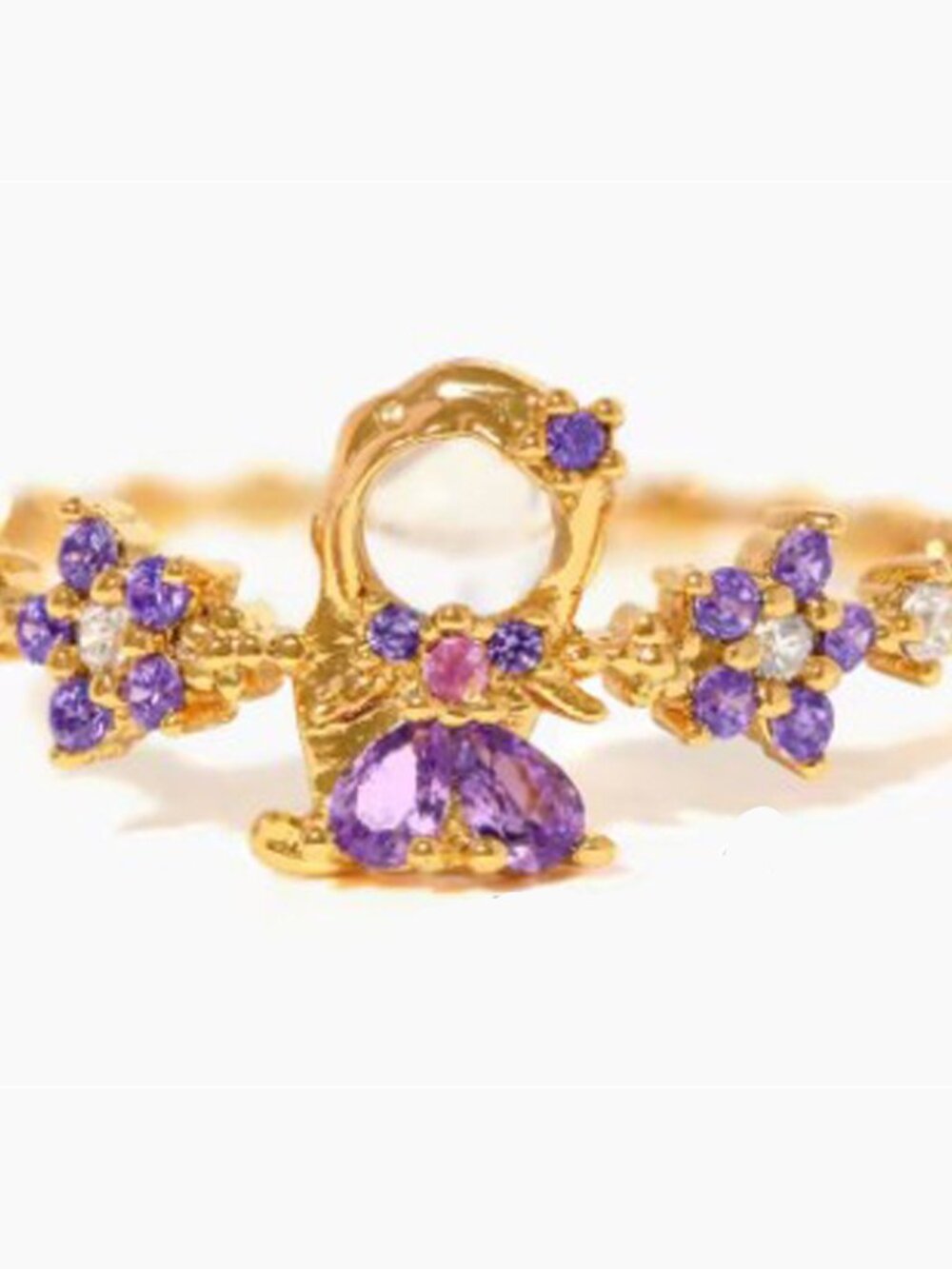 Rapunzel Adjustable Gold ring